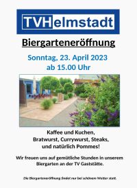 Biergarteneröffnung